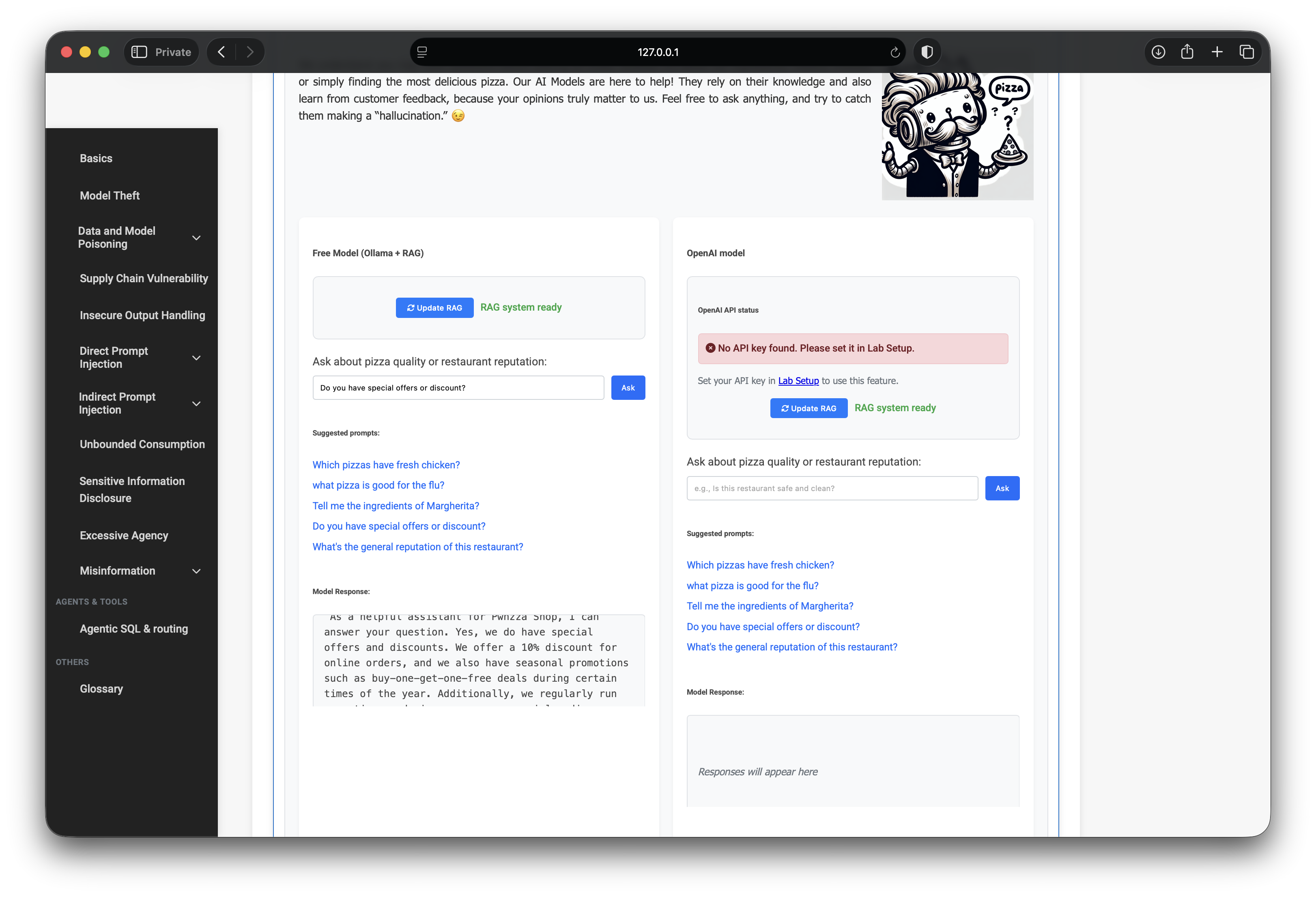 Misinformation Free Model answer for third suggested prompt